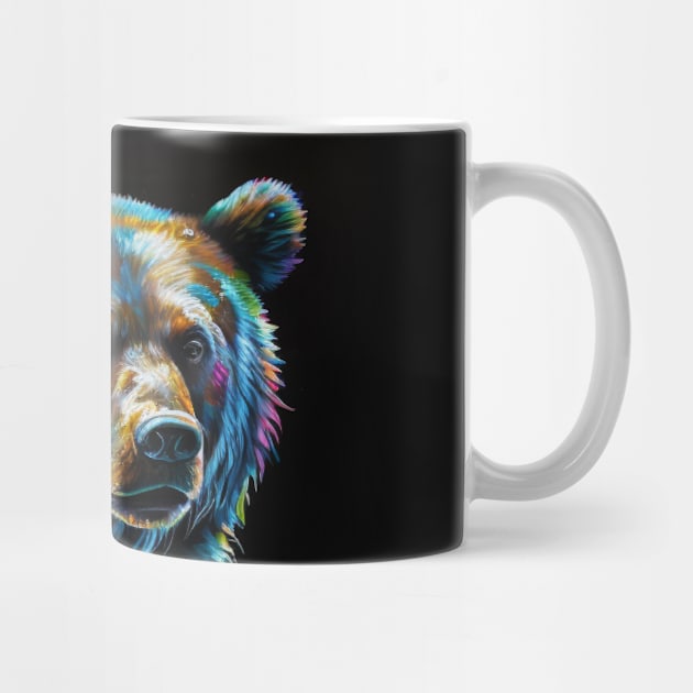 Rainbow Bear by BloodRubyz